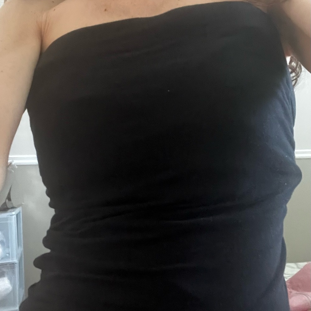 James Perse tube top black size 3
